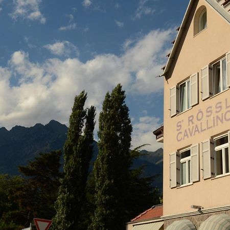 Albergo Cavallino S'Rossl Merano Bagian luar foto